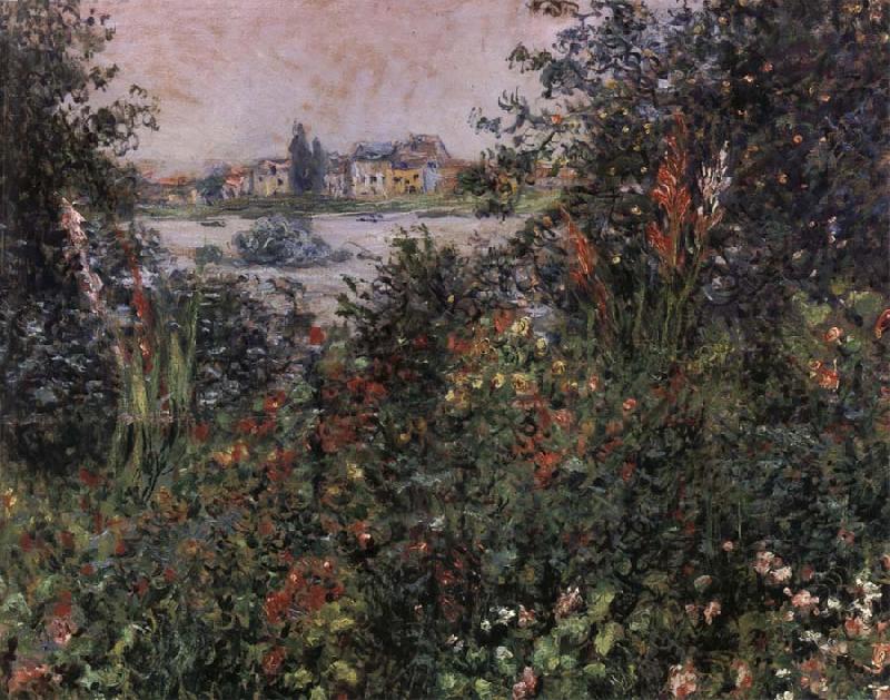 Claude Monet Fleurs a Vetheuil Germany oil painting art